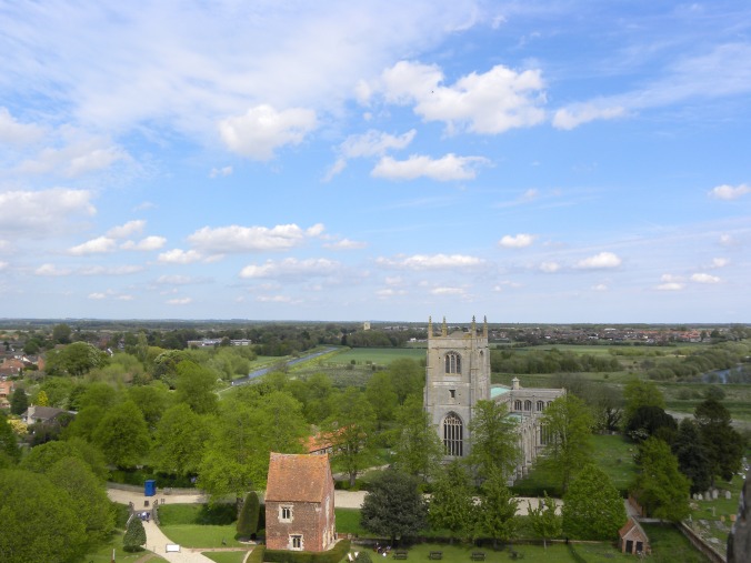 Big skies seen from Tattershall Castle